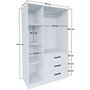 Hanah Home Easy 1600-52 Blanco mate